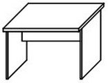 Мебель для офиса Имаго СП-1.1 Стол письменный