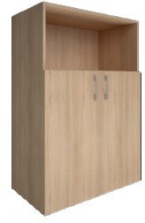 Мебель для руководителя YALTA LT-ST 2.1 Шкаф средний с нишей