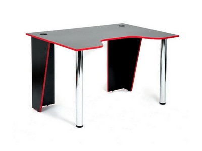 Стол компьютерный NEO Strike-1 (120) black/red